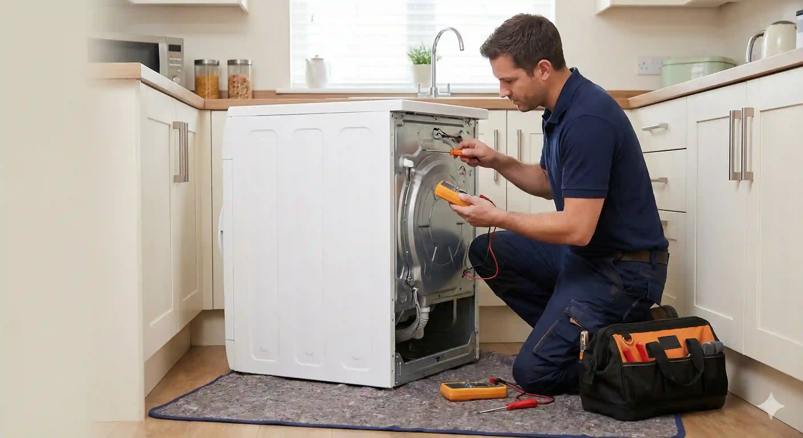 فني صيانة غسالات توكيل مصر داخل المنزل